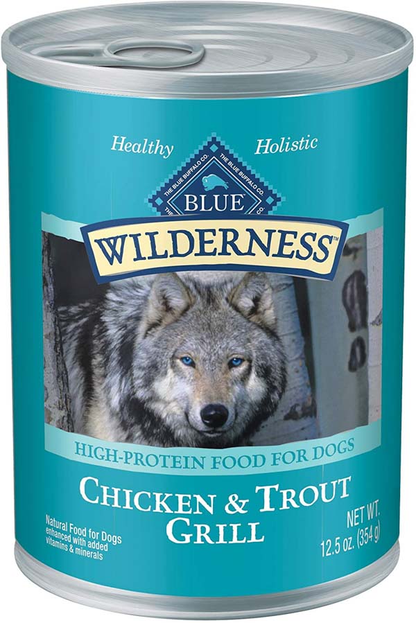 Blue Buffalo Wilderness thức ăn cho chó giàu protein