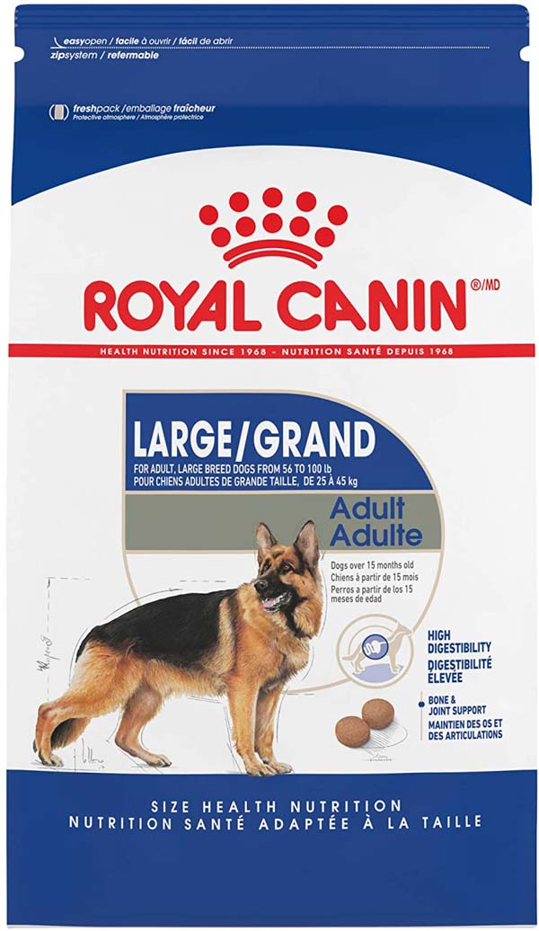 Tốt nhất cho sức khỏe khớp: Thức ăn cho chó giống lớn Royal Canin