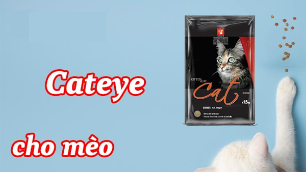 Thức ăn cho mèo Cat’s Eye giúp mèo phát triển toàn diện về thể chất và trí tuệ