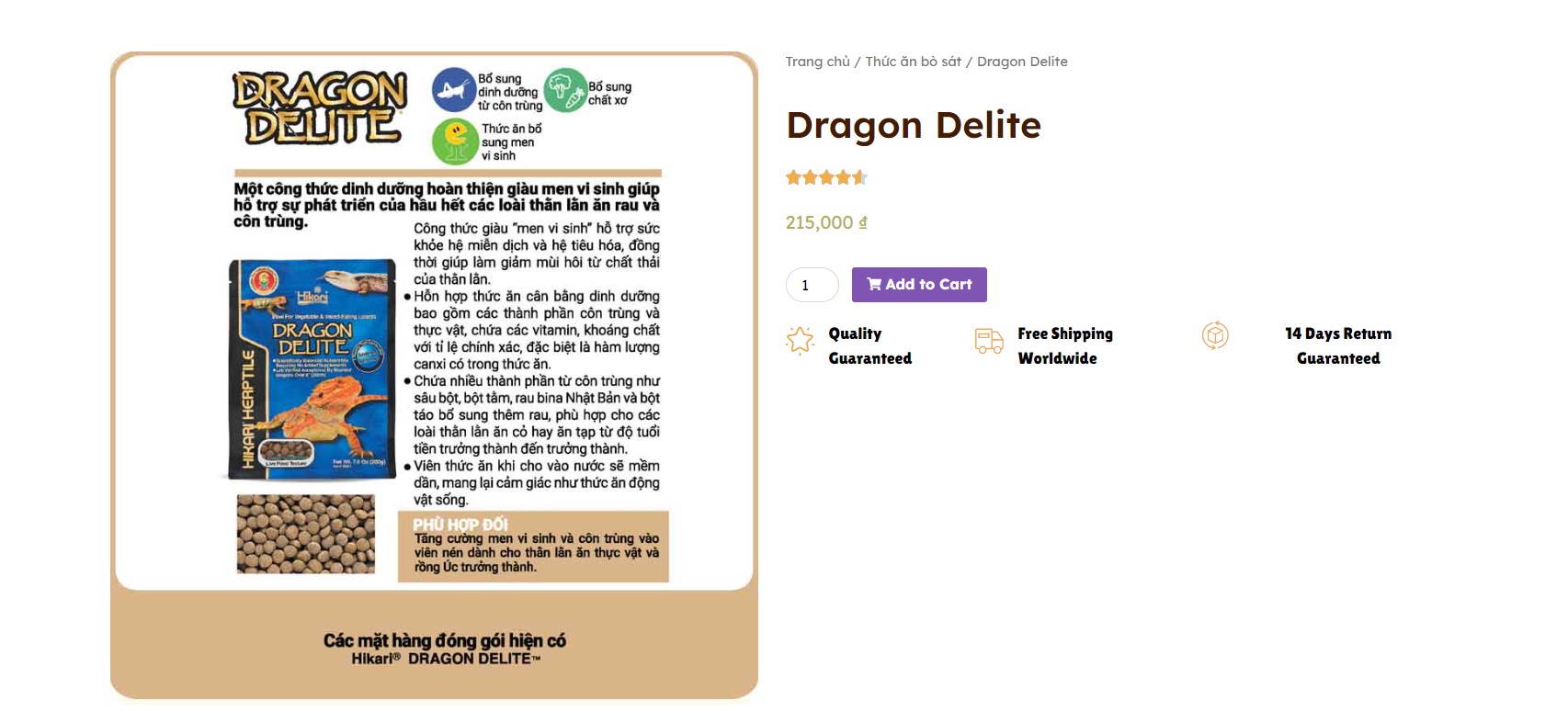 Chi tiết sản phẩm Chi tiết sản phẩm