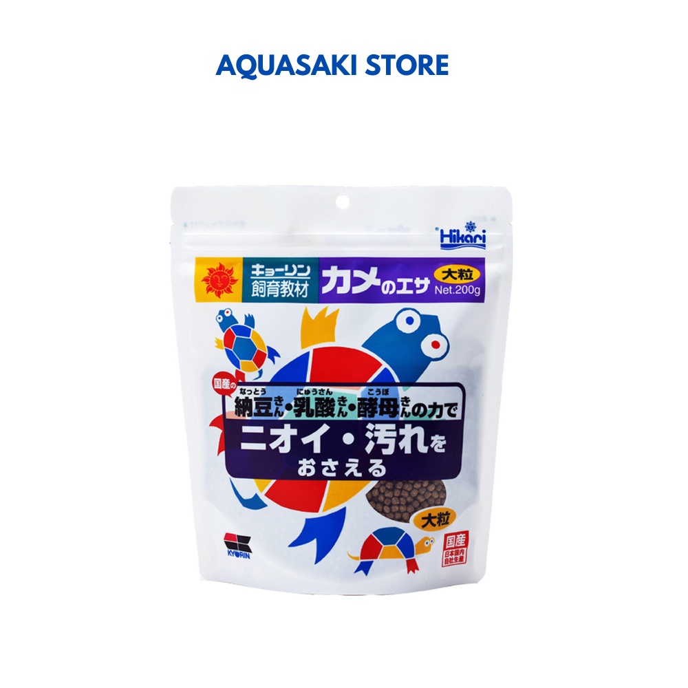 Thức ăn cho rùa Hikari gói 200g