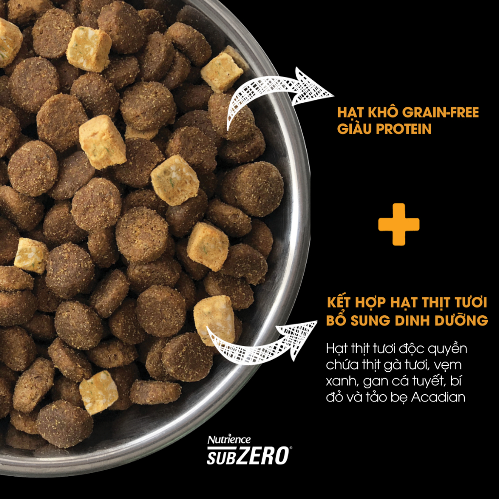 Hạt cho chó Nutrience Subzero Grain-free - gà tây, cá hồi, cá trích, cá tuyết và rau củ quả 500g - Ảnh 5