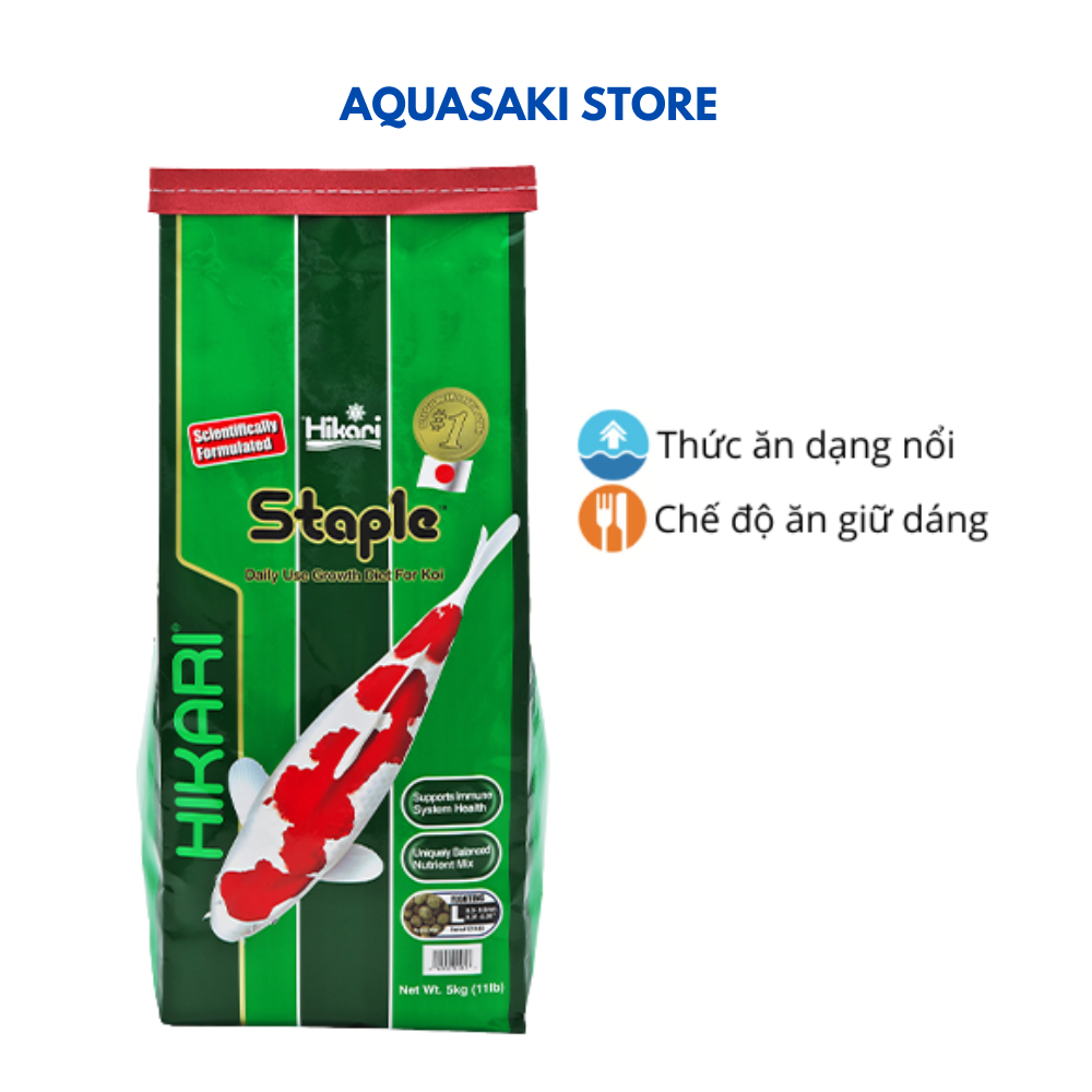 Cám cho cá koi Hikari Staple