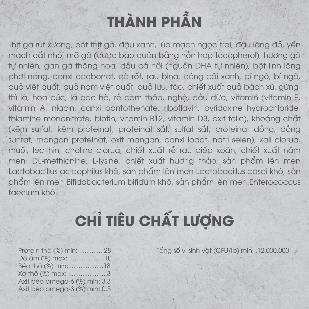 Thức ăn cho chó con Nutrience Infusion Healthy Puppy - thịt gà, dầu cá hồi và rau củ trái cây 2.27kg - Ảnh 3